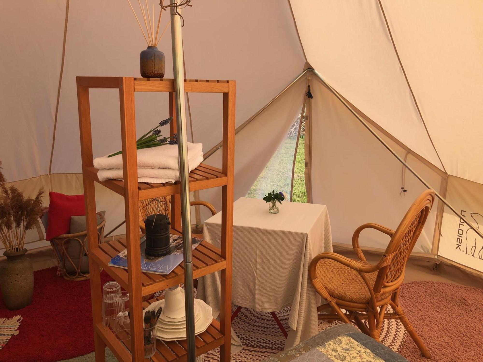 Helles Have Glamping Hotel Stege Buitenkant foto