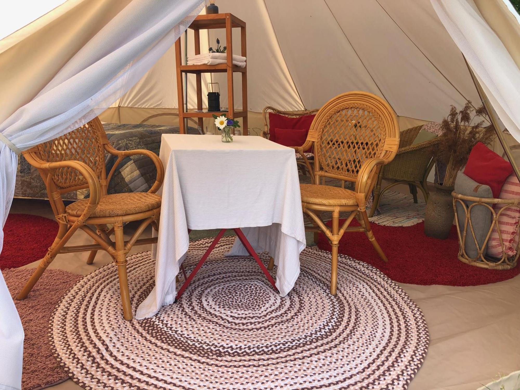 Helles Have Glamping Hotel Stege Buitenkant foto