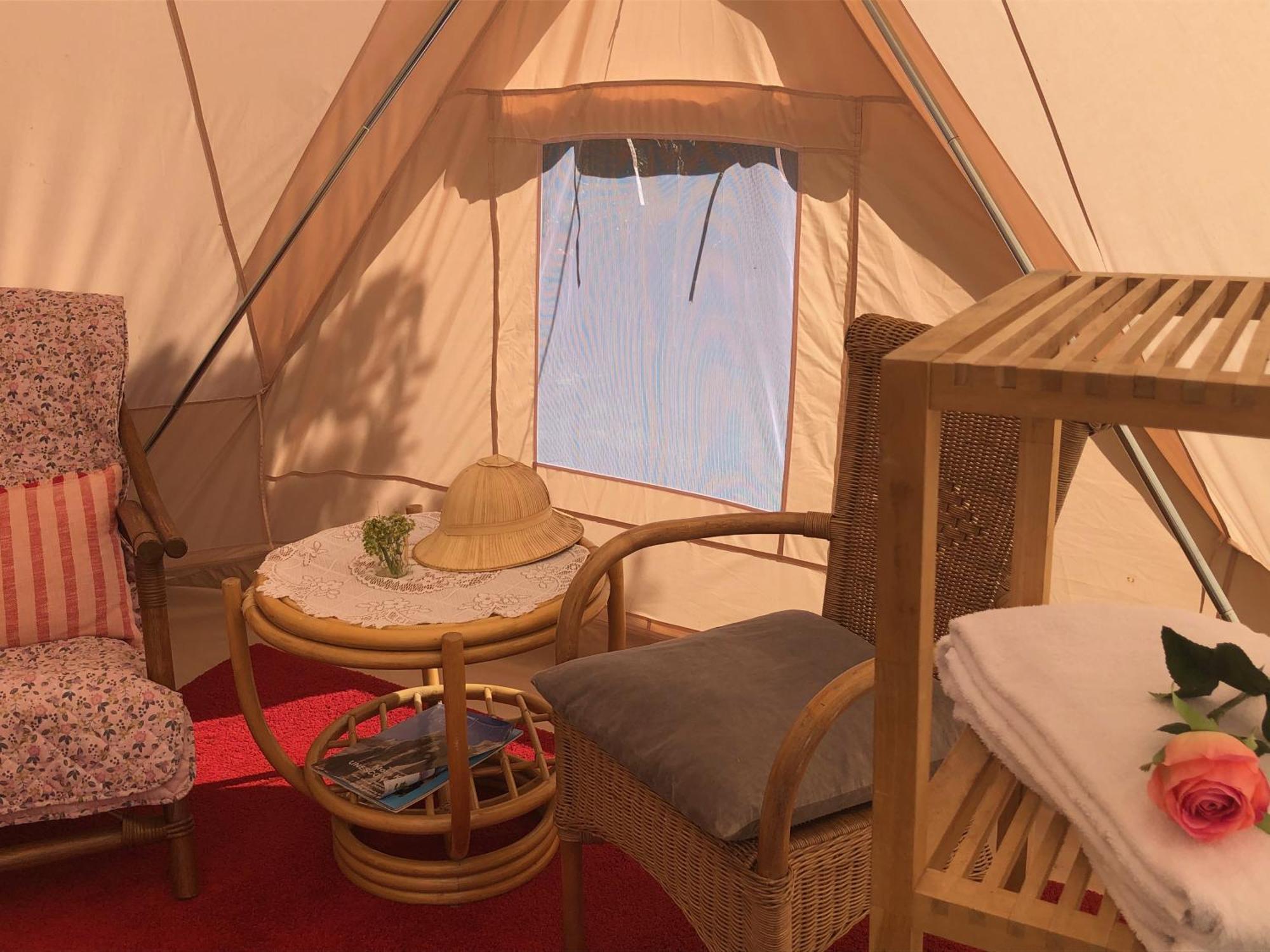 Helles Have Glamping Hotel Stege Buitenkant foto