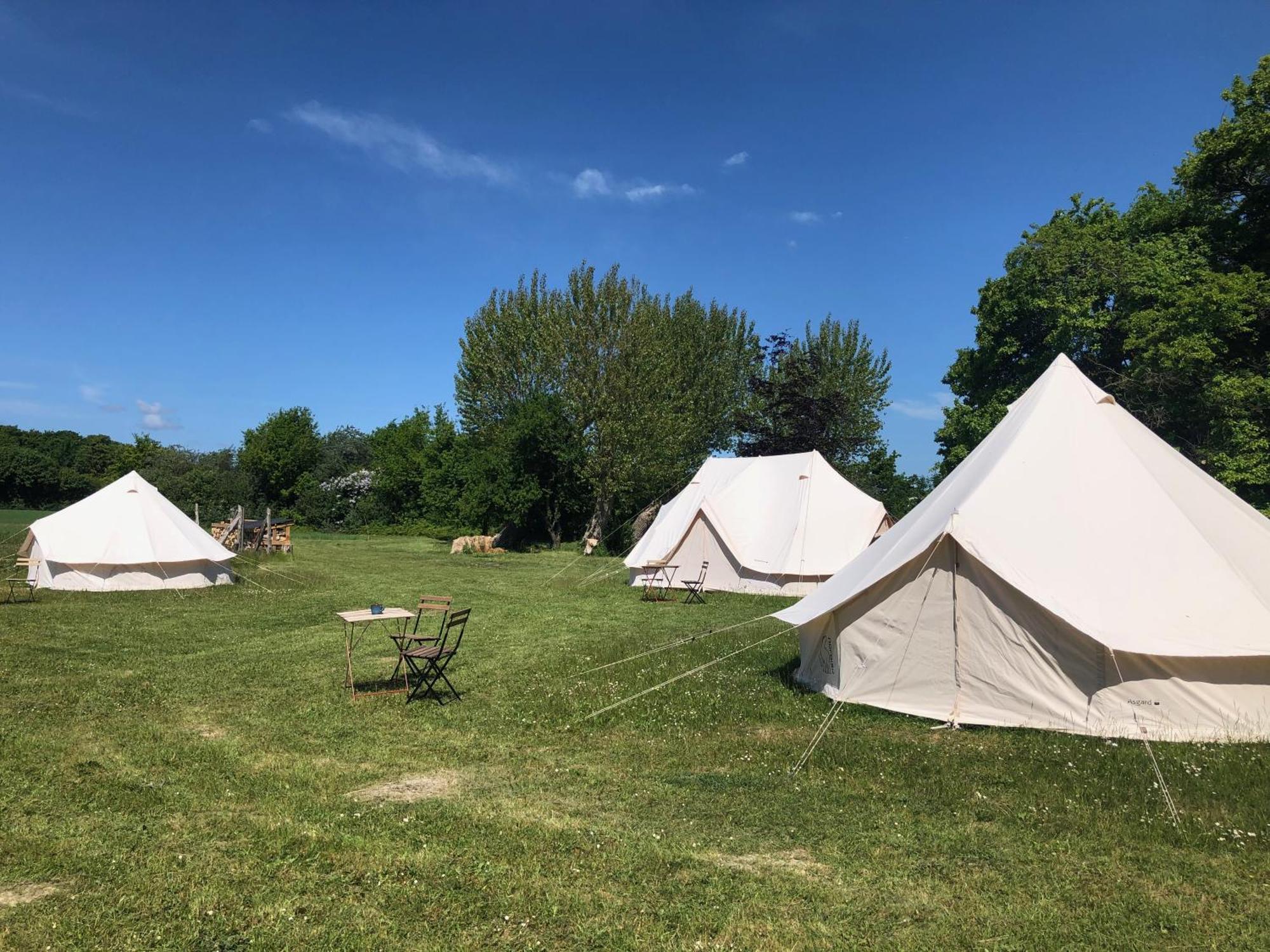 Helles Have Glamping Hotel Stege Buitenkant foto